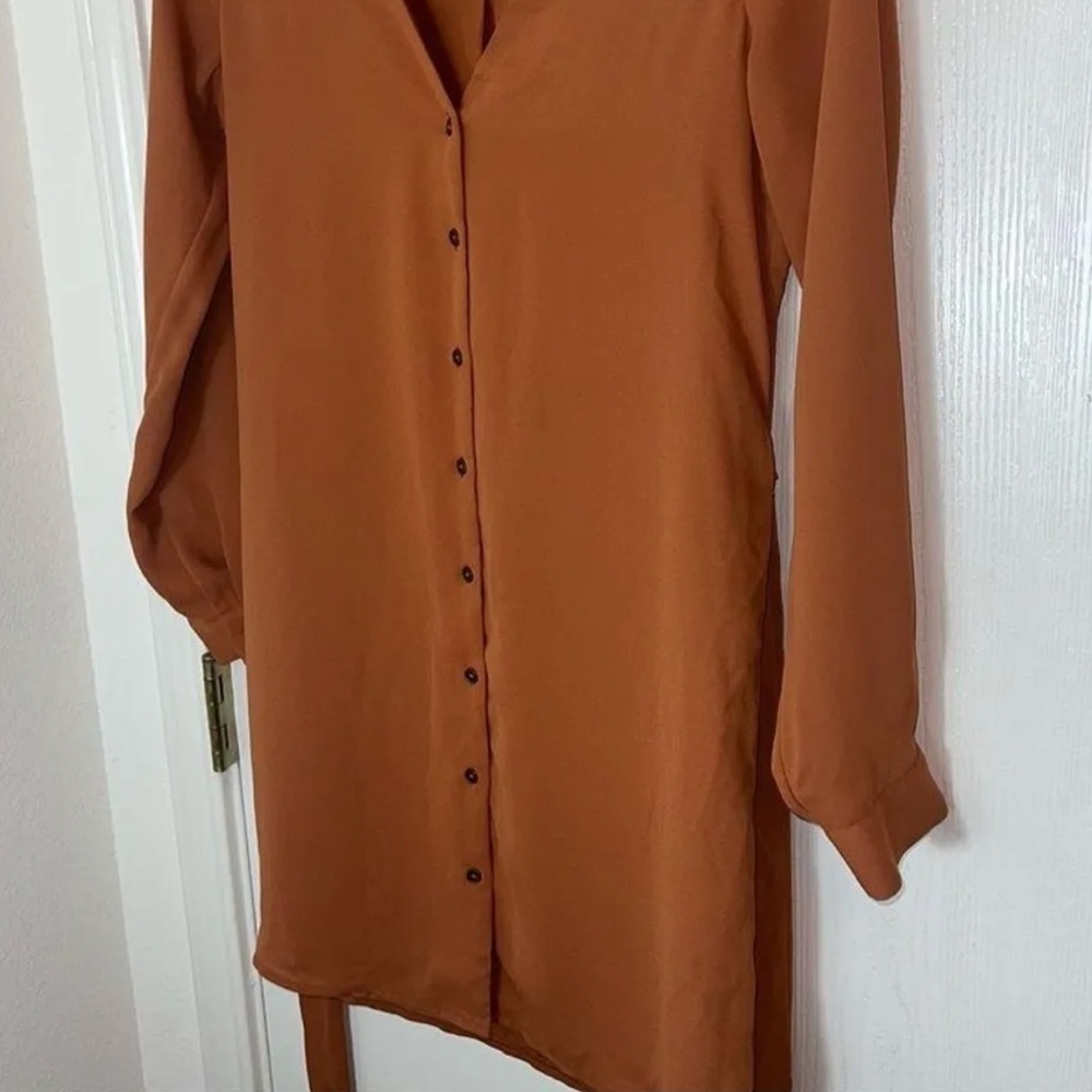 FOREVER 21 dress duster button down - Picture 4 of 5